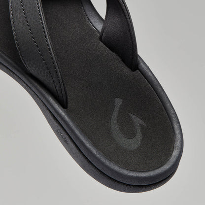 OluKai Everyday | ‘Ohana Women's Best Selling Beach Sandals - Black