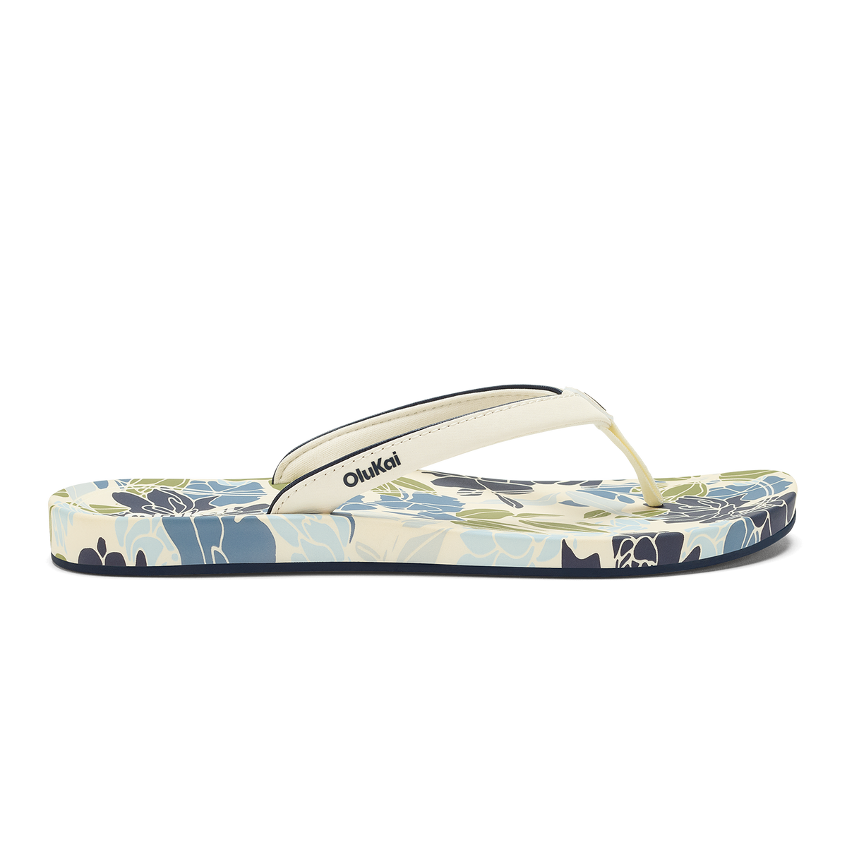 OluKai Signature | ‘Uiki Women’s Everyday Beach Sandals - Mood Indigo / Pa‘i