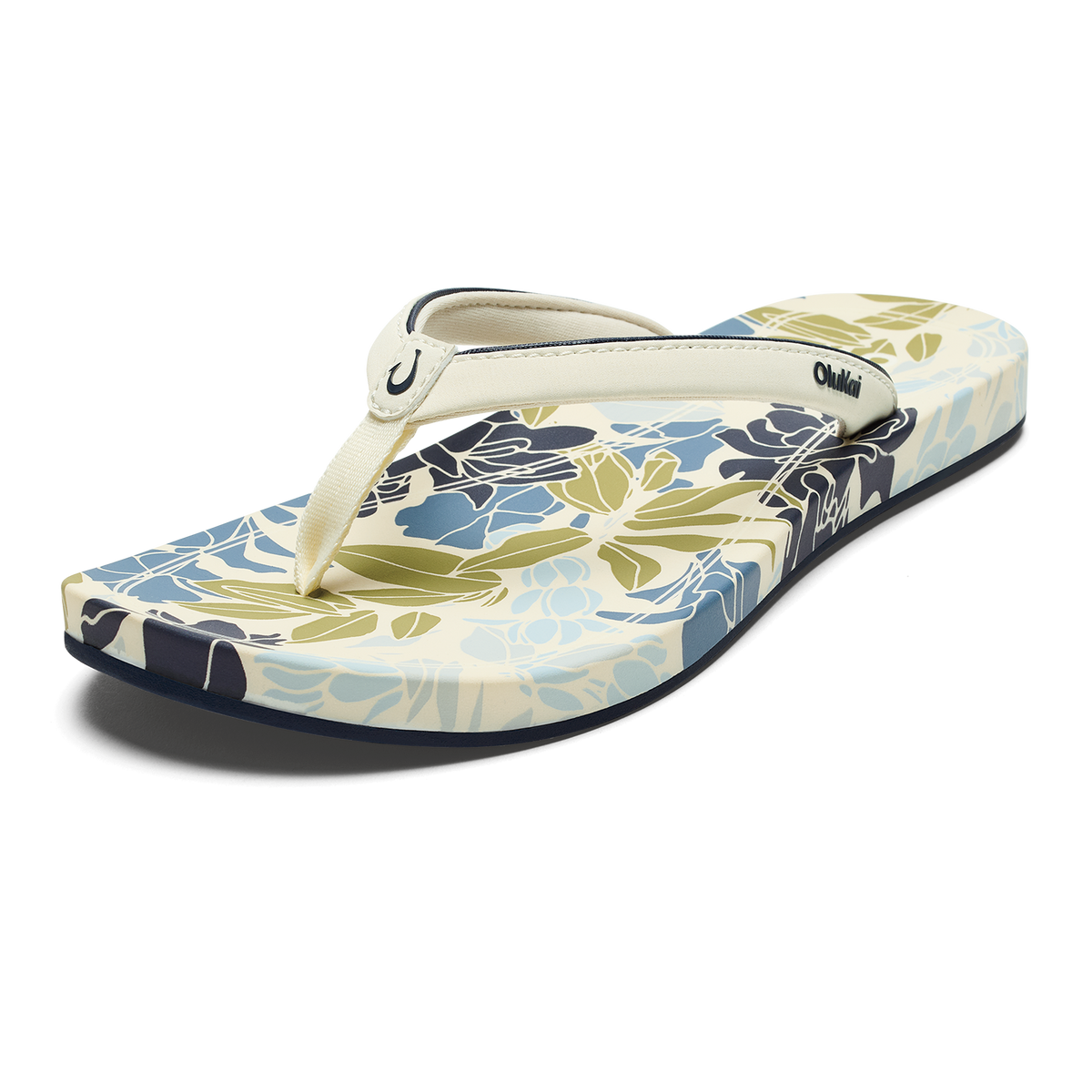 OluKai Signature | ‘Uiki Women’s Everyday Beach Sandals - Mood Indigo / Pa‘i