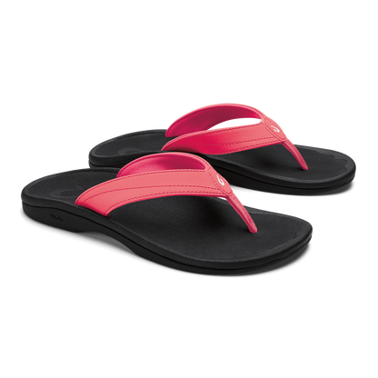OluKai Best Price | ‘Ohana - Hot Pink / Black