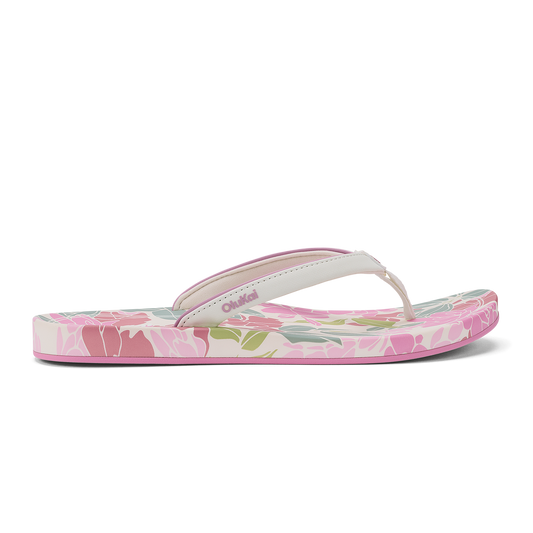 OluKai New | ‘Uiki Women’s Everyday Beach Sandals - White Sand / Pa‘i