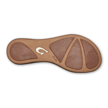 OluKai Signature | Honu Women’s Leather Beach Sandals - Tan