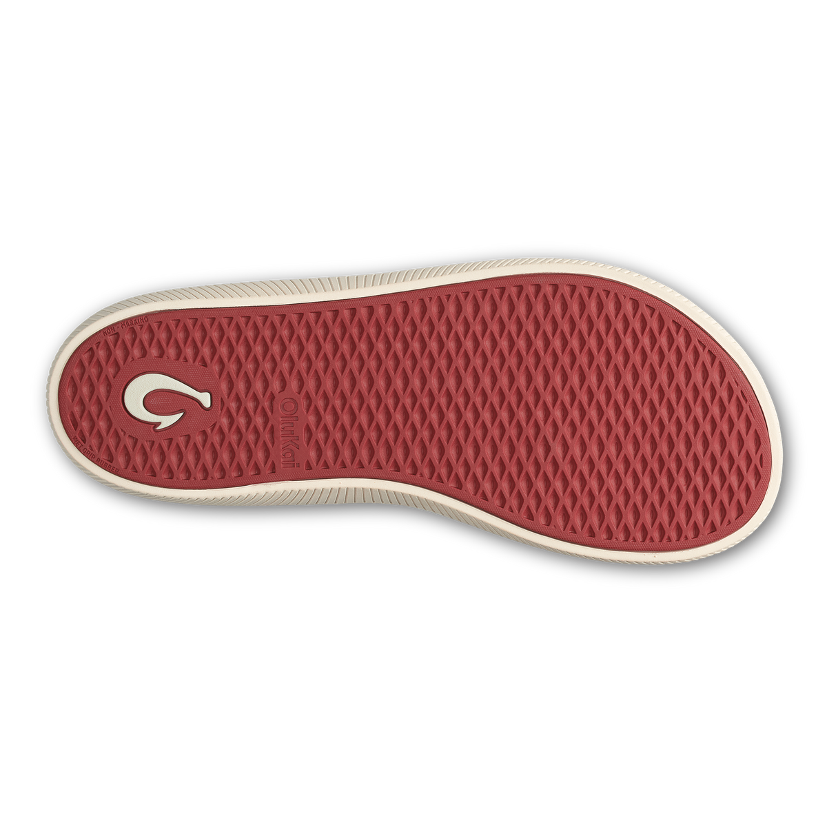 OluKai Premium | Ulele - Off White / Deep Red