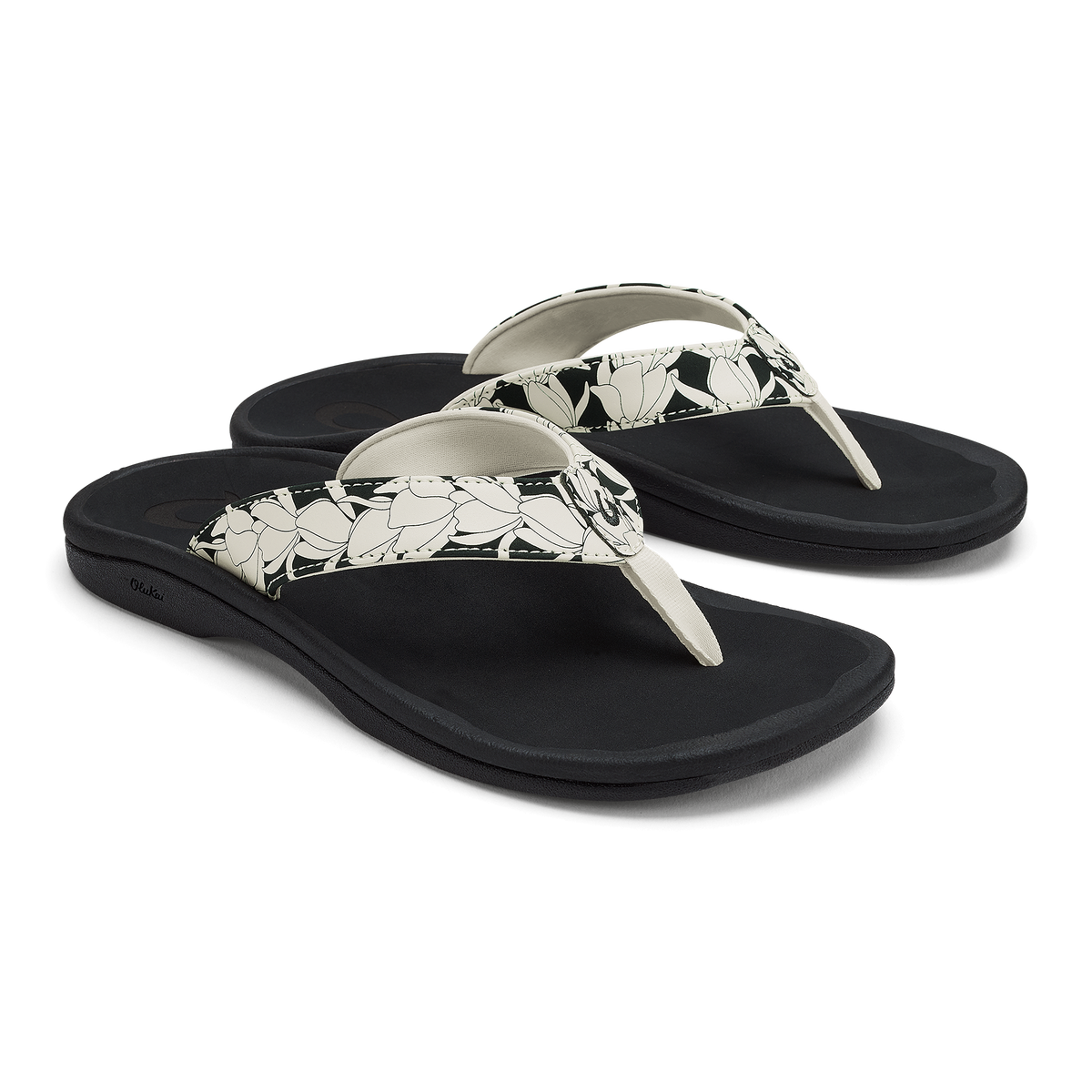 OluKai Popular | ‘Ohana Women's Best Selling Beach Sandals - Lava Rock / Pa‘i