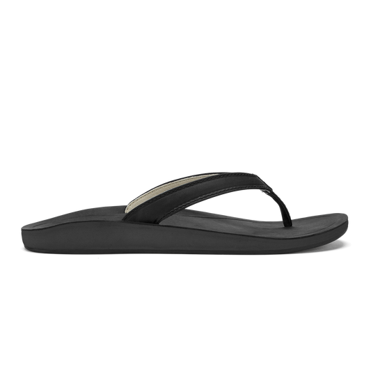OluKai Signature | Southshore Women’s Waterproof Leather Sandals - Lava Rock