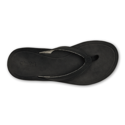 OluKai Signature | Southshore Women’s Waterproof Leather Sandals - Lava Rock