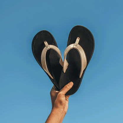 OluKai Value | OluKai ‘Ohana - Bubbly / Black | Women's Beach Sandals