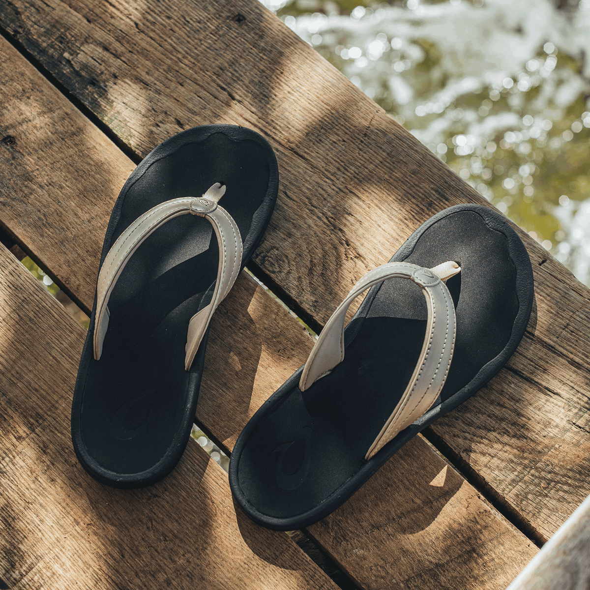 OluKai Value | OluKai ‘Ohana - Bubbly / Black | Women's Beach Sandals