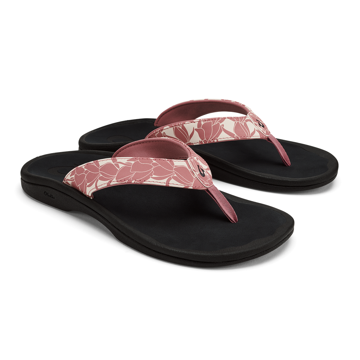 OluKai Essential | ‘Ohana Women's Best Selling Beach Sandals - Coral Rose / Pa‘i