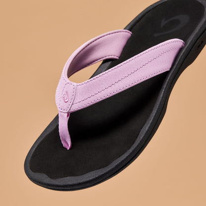 OluKai Quality | ‘Ohana Women's Beach Sandals - Paradise Pink / Lava Rock