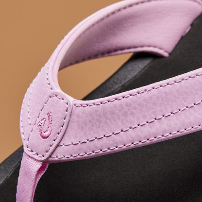 OluKai Quality | ‘Ohana Women's Beach Sandals - Paradise Pink / Lava Rock