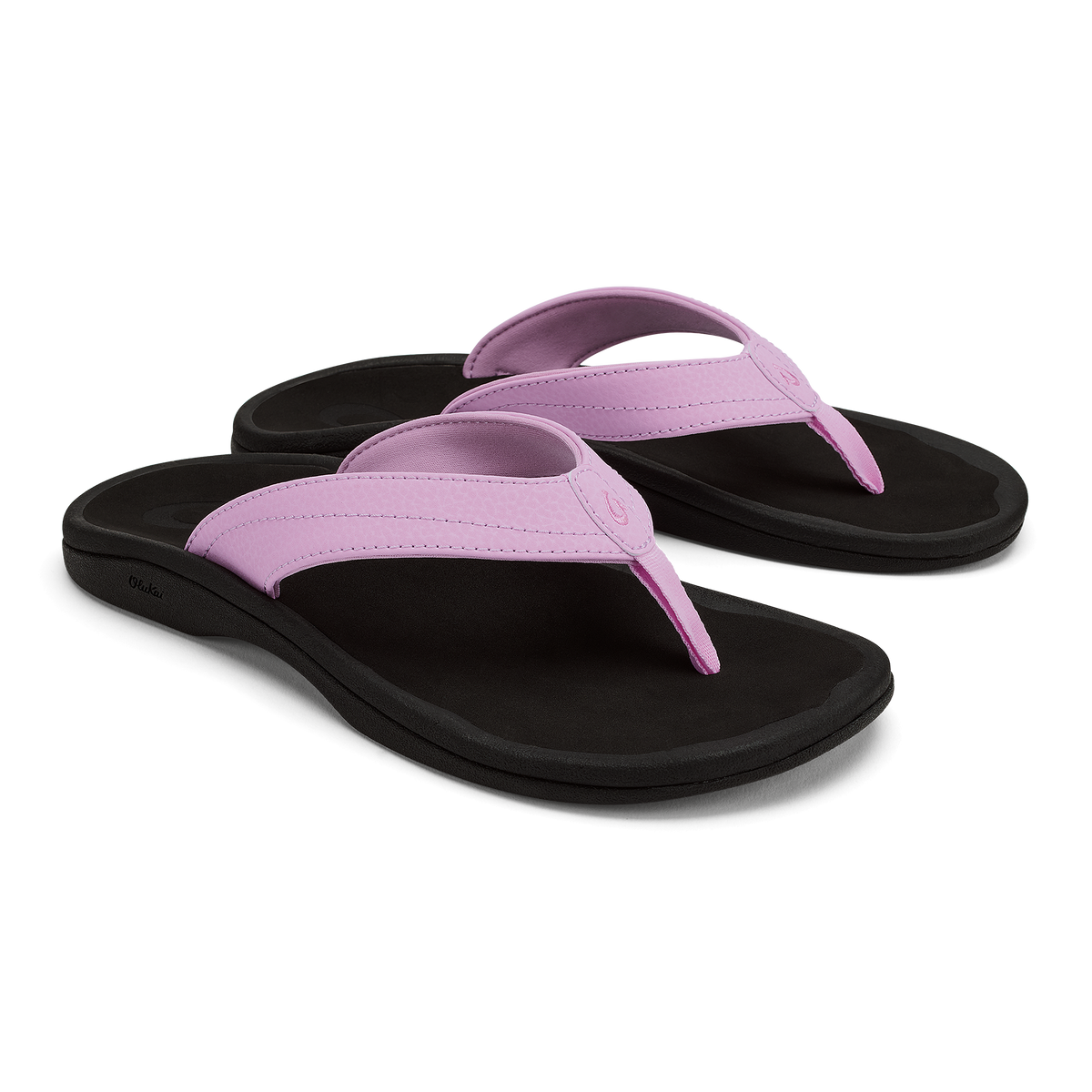 OluKai Quality | ‘Ohana Women's Beach Sandals - Paradise Pink / Lava Rock