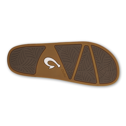OluKai Best Price | Kipe‘a ‘Olu Women‘s Slide Sandals - Puka / Tan