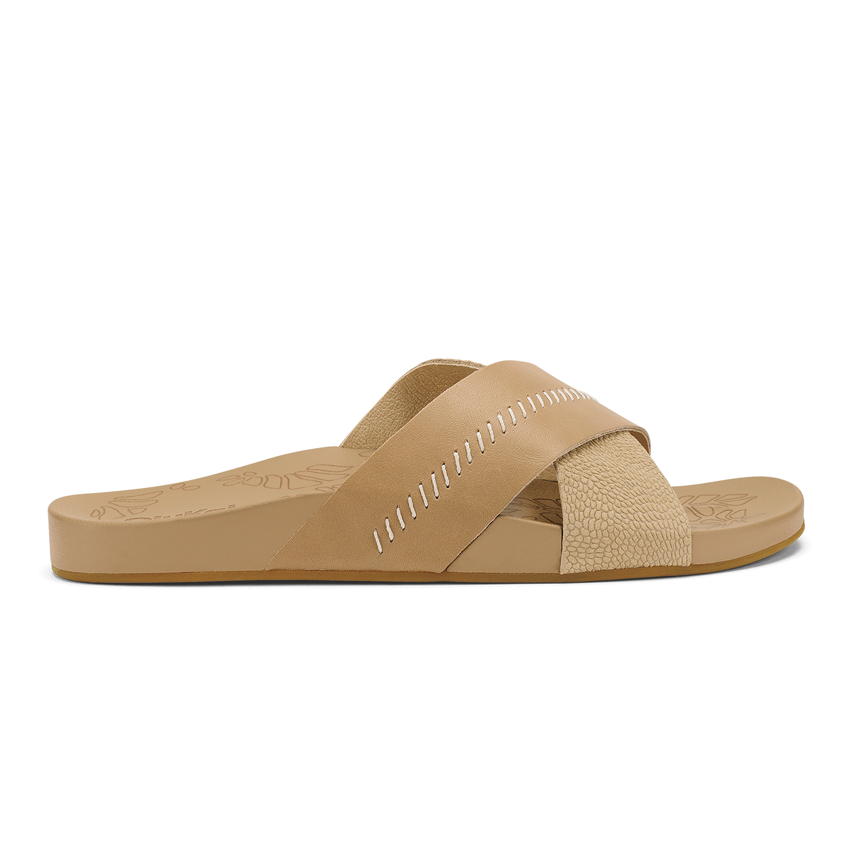 OluKai Best Price | Kipe‘a ‘Olu Women‘s Slide Sandals - Warm Sand