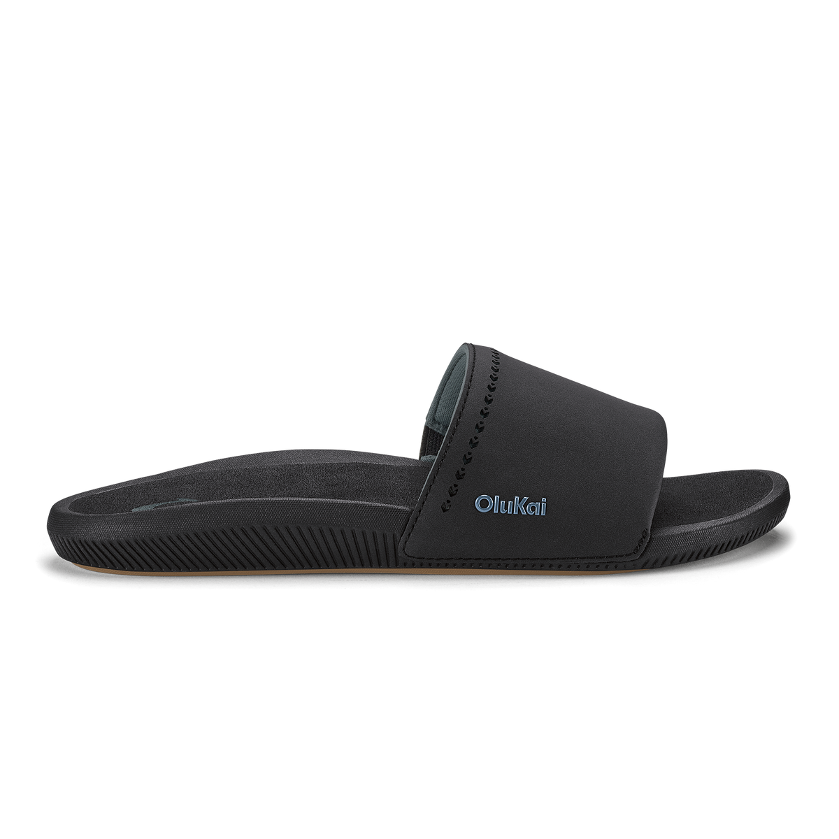 OluKai Sale | Ulele Slide - Black / Black
