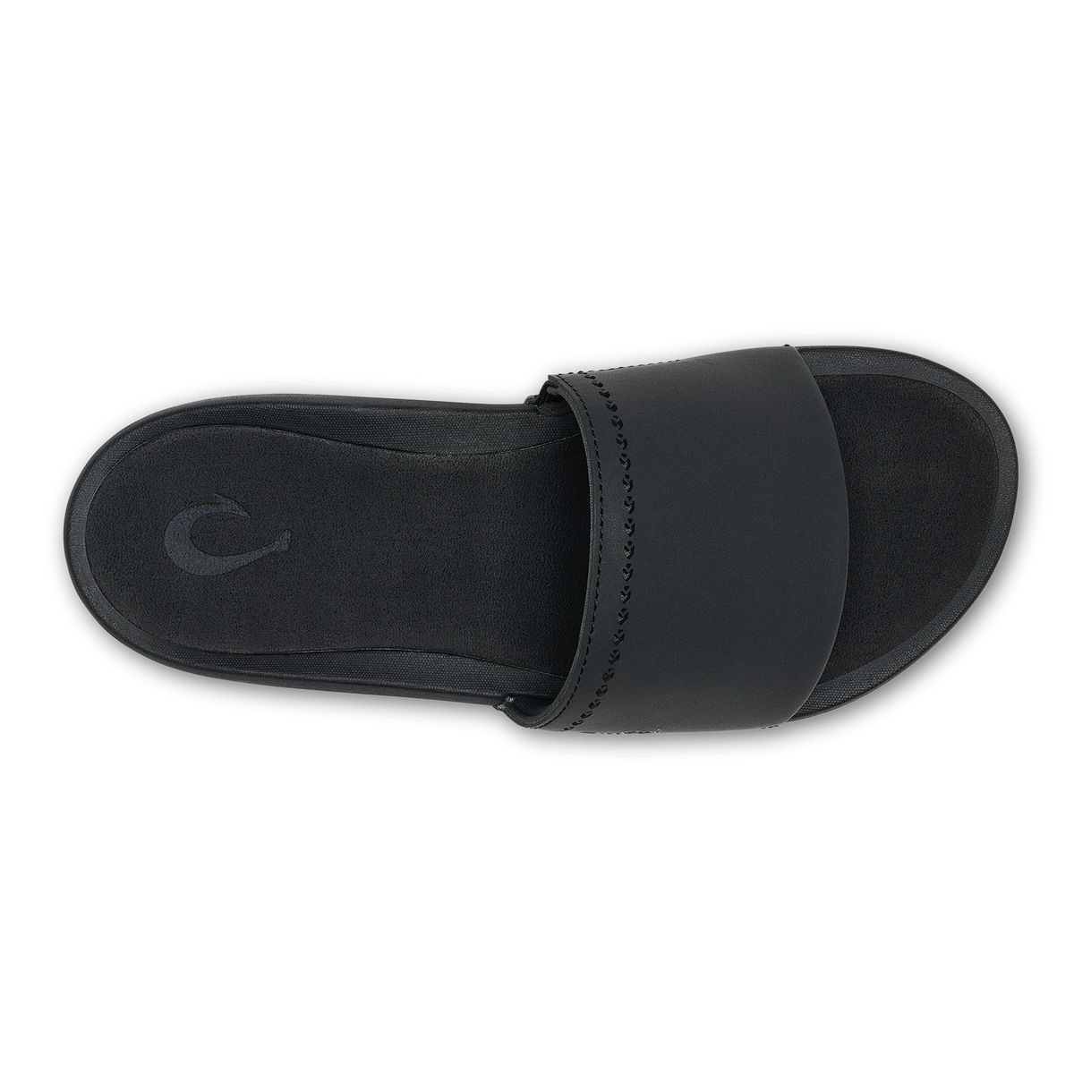 OluKai Sale | Ulele Slide - Black / Black
