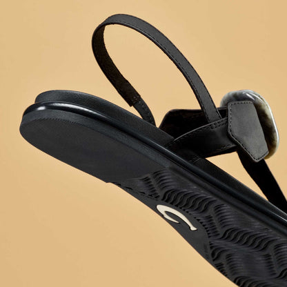 OluKai Hot Sale | La‘i T-Bar Women’s Strappy Sandals - Lava Rock