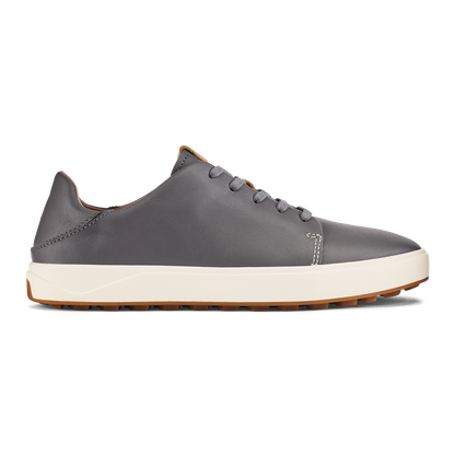 OluKai Trusted | Wailea Women’s Waterproof Leather Golf Shoes - Stone