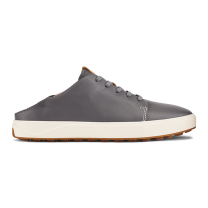 OluKai Trusted | Wailea Women’s Waterproof Leather Golf Shoes - Stone