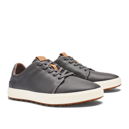OluKai Trusted | Wailea Women’s Waterproof Leather Golf Shoes - Stone